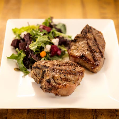 Grilled Lamb Loin Chops