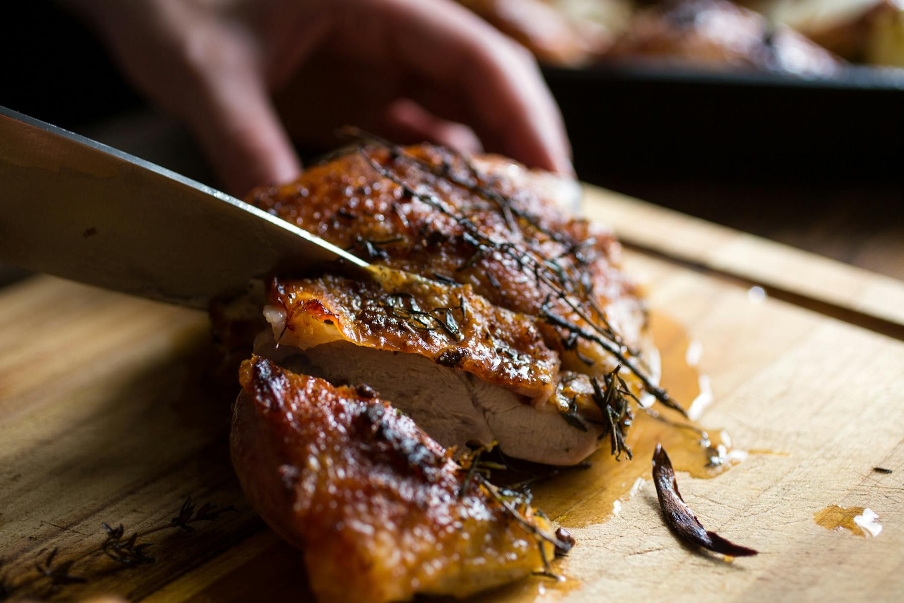 Big Green egg turkey