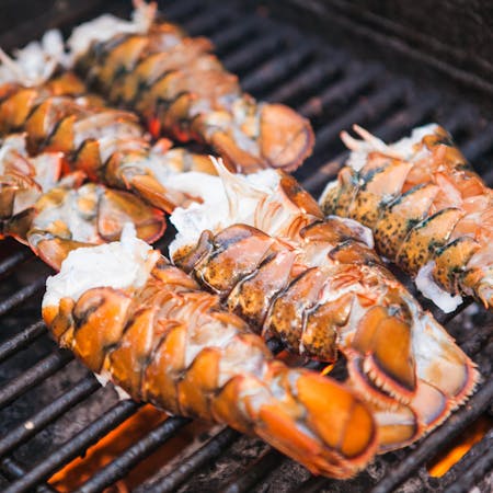 Grilled Lobster Tails