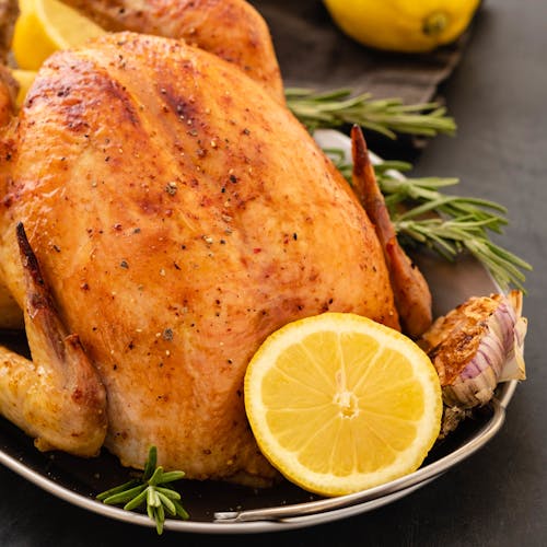 How to Cook a Whole Stuffed Chicken with Applebread Stuffing