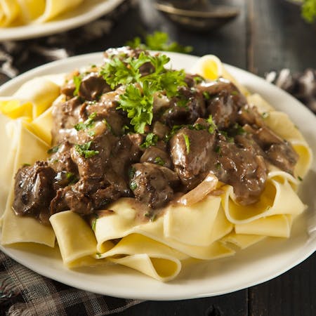 Beef Stroganoff