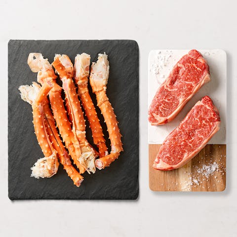 Image of Golden King Crab Surf & Turf