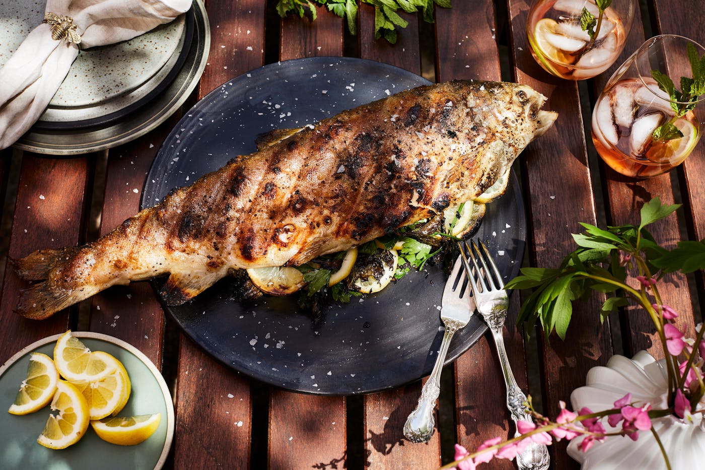 Cooked Whole Arctic Char