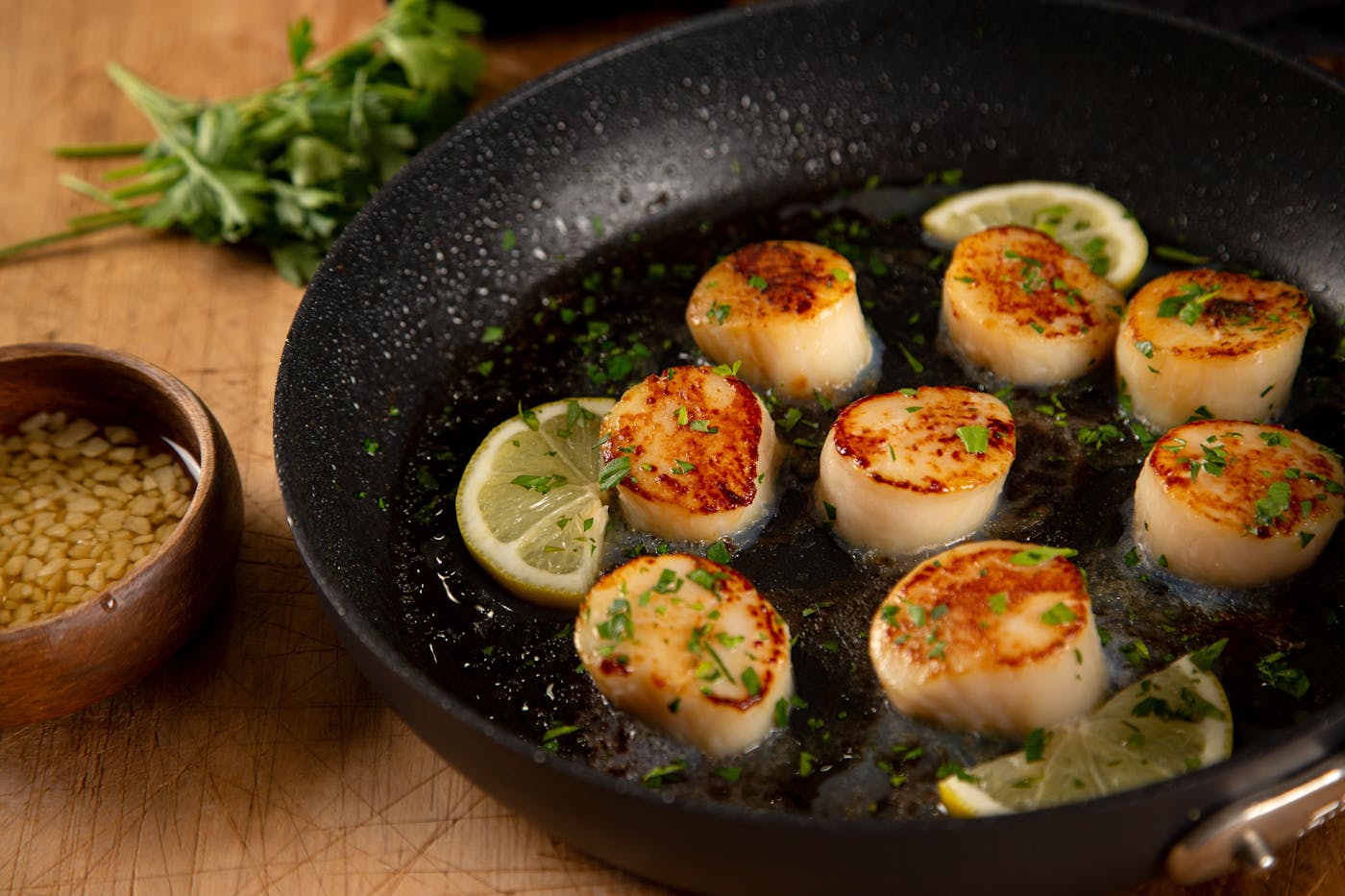 Cooked Scallops