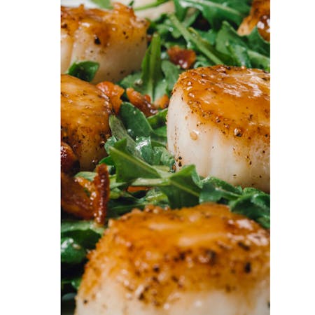 Miso Seared Sea Scallops