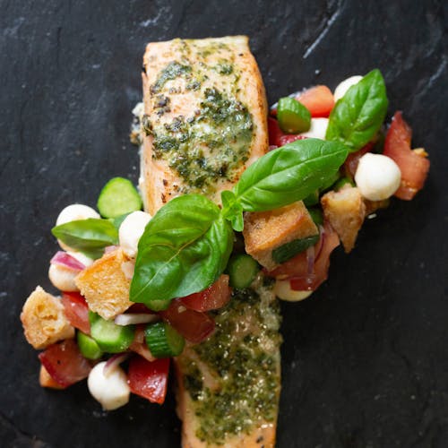 How to Cook Lemon Pesto Butter Atlantic Salmon