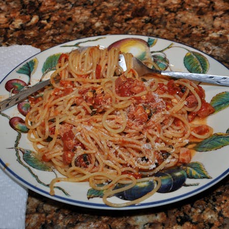  Bucatini All'amtriciana