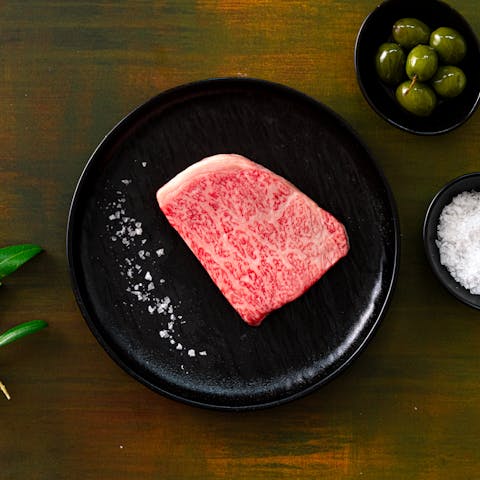 Image of Japanese A5 Olive Wagyu Petite Striploin