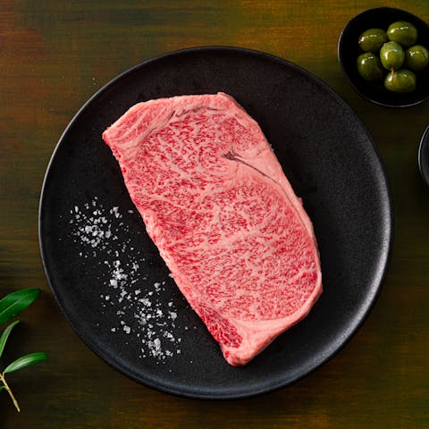 Image of Japanese A5 Olive Wagyu Ribeye Steak