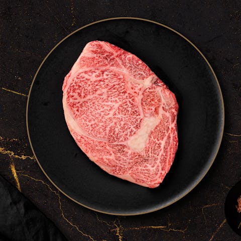 Image of Japanese A4 Olive Wagyu Ribeye End