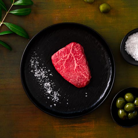 Image of Japanese A3 Olive Wagyu Filet Mignon